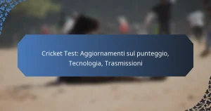 Cricket Test: Aggiornamenti sul punteggio, Tecnologia, Trasmissioni