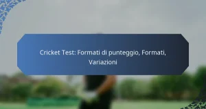 Cricket Test: Formati di punteggio, Formati, Variazioni