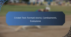 Cricket Test: Formati storici, Cambiamenti, Evoluzione