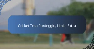 Cricket Test: Punteggio, Limiti, Extra