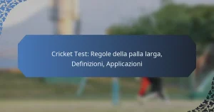 Cricket Test: Regole della palla larga, Definizioni, Applicazioni