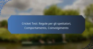 Cricket Test: Regole per gli spettatori, Comportamento, Coinvolgimento