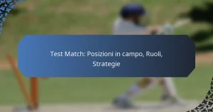 Test Match: Posizioni in campo, Ruoli, Strategie